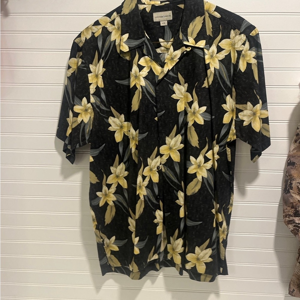 Men’s pure silk shirt